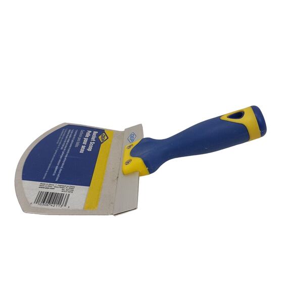 QEP Bucket SCOOP Hand Tool For Cement Work Mixer 10.5" L x 6.5"W Comfort Handle - Picture 9 of 16